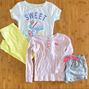 2 Carters pajama sets